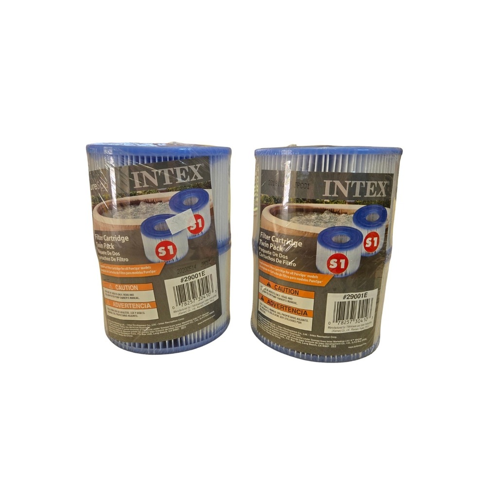 Intex PureSpa Type S1‎ Hot Tub Replacement Filter Cartridge 4 Pack - New/Sealed